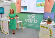 Daniëlle Houdijk of Varb, as you can see 'the largest trade platform in outdoor greenery' which is now also accessible from mobile or tablet